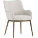 Franklin Beige Linen Dining Armchair